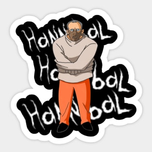 Hannibal Lecter Sticker